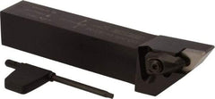 Seco - DDJN, Right Hand Cut, 93° Lead Angle, 1" Shank Height x 1" Shank Width, Negative Rake Indexable Turning Toolholder - 6" OAL, DNMG 432 Insert Compatibility, Series Dual Clamp - Eagle Tool & Supply