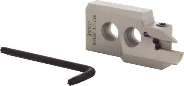 Iscar - 3" Groove Width, 8mm Max Depth of Cut, Right Hand Cut, HGAE Indexable Grooving Blade - GRIP, GRIP (Full Radius) Insert Style, Series Heliface - Eagle Tool & Supply