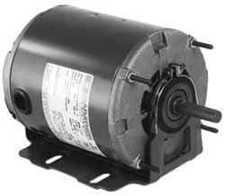 Marathon Electric - 1/4 Max hp, 1,725 Max RPM, Electric AC DC Motor - 115 V Input, Single Phase, 48 Frame, 1/2" Shaft Diam - Eagle Tool & Supply