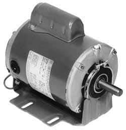 Marathon Electric - 1/2 Max hp, 1,725 Max RPM, Electric AC DC Motor - 115/208-230 V Input, Single Phase, 56 Frame, 0.62" Shaft Diam - Eagle Tool & Supply