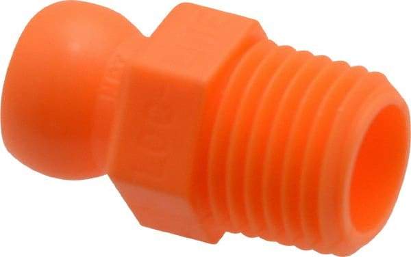 Loc-Line - 50 Piece, 1/4" Hose ID, Male to Female Coolant Hose Connector - 1/4" NPT, For Loc-Line Modular Hose Systems - Eagle Tool & Supply