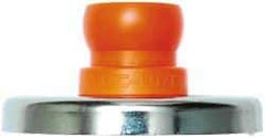 Loc-Line - 3/4" Hose Inside Diam, Coolant Hose Magnetic Base - For Use with Loc-Line Modular Hose System and Shields, 1 Piece - Eagle Tool & Supply