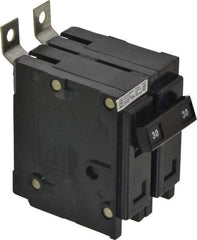 Eaton Cutler-Hammer - 30 Amp, 120/240 VAC, 2 Pole, Bolt On Miniature Circuit Breaker - Thermal Magnetic Trip, 14-4 AWG, 2-3/8 Inch Deep x 2-15/16 Inch High x 2 Inch Wide - Eagle Tool & Supply
