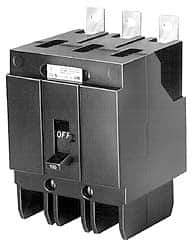 Eaton Cutler-Hammer - 15 Amp, 125 VDC, 277/480 VAC, 1 Pole, Bolt On Molded Case Circuit Breaker - Thermal Magnetic Trip, 14-10 AWG, 66.7mm Deep x 4 Inch High x 1 Inch Wide - Eagle Tool & Supply