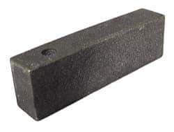 Eclipse - 6" Long x 3/4" Wide x 1/4" High, Alnico Rectangle Bar Magnet - 1,022°Fahrenheit Max Operating Temp - Eagle Tool & Supply