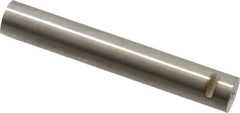 Eclipse - 2" Long x 19/64" Diam, Alnico Round Bar Magnet - Notched, 1,022°Fahrenheit Max Operating Temp - Eagle Tool & Supply