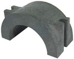 Eclipse - 3-1/8" High x 6-7/16" Wide x 3-1/4" Deep, 240 Lb Max Pull Force, Alnico Separator Magnet - 4" Gap Width, 5/16" Hole Diam, 1,022°F Max Operating Temp - Eagle Tool & Supply