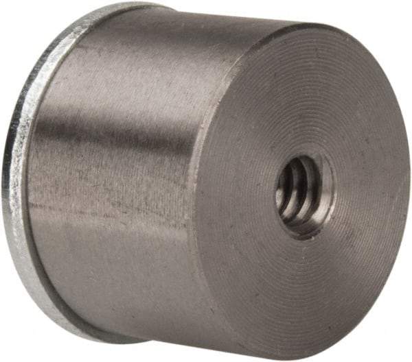 Eclipse - 3/4" Diam, 10-24 Thread, 2.7 Lb Average Pull Force, Alnico Pot Magnets - 220°C Max Operating Temp, 1/2" High - Eagle Tool & Supply