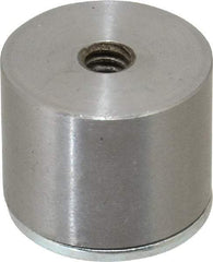 Eclipse - 1" Diam, 1/4-20 Thread, 7 Lb Average Pull Force, Alnico Pot Magnets - 220°C Max Operating Temp, 3/4" High - Eagle Tool & Supply