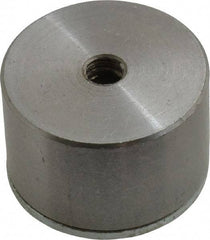 Eclipse - 1-1/4" Diam, 1/4-20 Thread, 7.5 Lb Average Pull Force, Alnico Pot Magnets - 220°C Max Operating Temp, 3/4" High - Eagle Tool & Supply