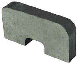 Eclipse - 1/2" Channel Width, 1/2" Long, 12 Lb Max Pull Force, Horseshoe Alnico Channel Magnet - 1-1/2" Overall Width, 1,022°F Max Operating Temp, 7/8" High - Eagle Tool & Supply