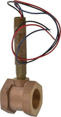 Dwyer - 2,000 psi, Brass Housing, Dwyer Flowtect Flow Switch - 6/5 GPM, Model V6 - Eagle Tool & Supply