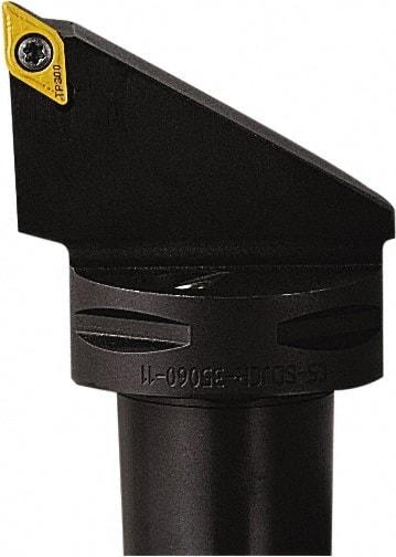 Seco - Right Hand Cut, Size C4, DCMT 32.52 Insert Compatiblity, External Modular Turning & Profiling Cutting Unit Head - 26.92mm Ctr to Cutting Edge, 50.04mm Head Length, Series Seco-Capto - Eagle Tool & Supply