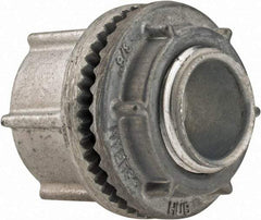 Cooper Crouse-Hinds - 3/8" Trade, Zinc Threaded Rigid/Intermediate (IMC) Conduit Hub - Noninsulated - Eagle Tool & Supply