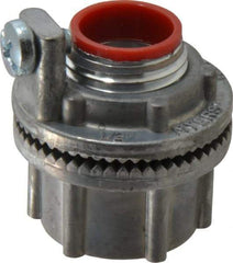 Cooper Crouse-Hinds - 1/2" Trade, Zinc Threaded Rigid/Intermediate (IMC) Conduit Hub - Noninsulated - Eagle Tool & Supply