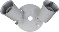 Cooper Crouse-Hinds - 3 Outlet, Powder Coat Finish, Round Noncorrosive Weatherproof Box Cover - 11" Long x 4-1/4" Wide x 5-1/8" High, Aluminum, UL Listed - Eagle Tool & Supply