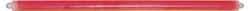 Cyalume - 1 Piece Red Chemical Lightstick - 15 Inch Long, 12 Hours Illumination Time, Nonflammable, Nontoxic and Waterproof, On Contact Activation Method - Eagle Tool & Supply