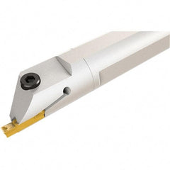Iscar - 32mm Min Bore Diam, 250mm OAL, 32mm Shank Diam, HFI-MC Indexable Boring Bar - 5mm Max Bore Depth, HFPL Insert, Clamp Holding Method - Eagle Tool & Supply