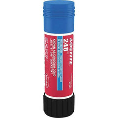 Loctite - 19 g Stick, Blue, Medium Strength Semisolid Threadlocker - Series 248, 24 hr Full Cure Time, Hand Tool, Heat Removal - Eagle Tool & Supply