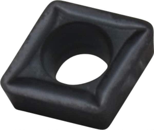Kennametal - CCMT21.52 LF Grade KC5010 Carbide Turning Insert - TiAlN Finish, 80° Diamond, 1/4" Inscr Circle, 3/32" Thick, 1/32" Corner Radius - Eagle Tool & Supply