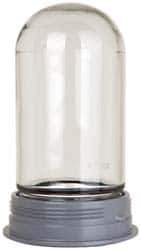 Cooper Crouse-Hinds - 120 Volt, 100 Watt, Incandescent Hazardous Location Light Fixture - Vaporproof, Corrosion & Heat Resistant, Aluminum Housing, 3-3/8" Wide x 6-7/8" High - Eagle Tool & Supply