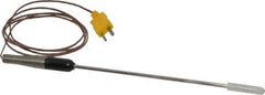 Fluke - Electrical Test Equipment Probe - Use with K-Type Thermometers - Eagle Tool & Supply