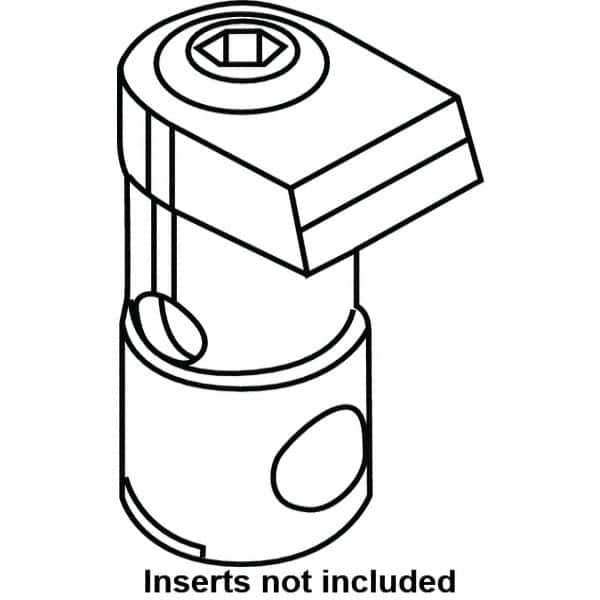 Kennametal - Indexable Adjusting Element - Compatible with 4.91003L133, 4.91003R133, 4.91204L133, 4.91204R133, 4.91604L133, 4.91604R133 - Eagle Tool & Supply