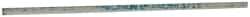 Precision Brand - 12" Long x 5/16" High x 3/16" Wide, Zinc-Plated Key Stock - Low Carbon Steel - Eagle Tool & Supply