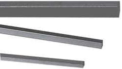 Precision Brand - 12" Long, Plain Key Stock Assortment - Low Carbon Steel - Eagle Tool & Supply