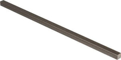 Precision Brand - 12" Long x 3/8" High x 3/8" Wide, Plain Key Stock - Low Carbon Steel - Eagle Tool & Supply