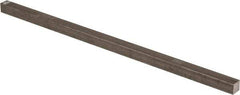 Precision Brand - 12" Long x 7/16" High x 7/16" Wide, Plain Key Stock - Low Carbon Steel - Eagle Tool & Supply