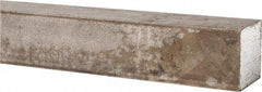 Precision Brand - 12" Long x 1" High x 1" Wide, Plain Key Stock - Low Carbon Steel - Eagle Tool & Supply