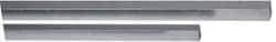 Precision Brand - 12" Long x 7/16" High x 7/16" Wide, Plain Key Stock - Stainless Steel - Eagle Tool & Supply