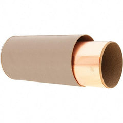 Precision Brand - 100 Inch Long x 6 Inch Wide x 0.001 Inch Thick, Roll Shim Stock - Copper - Eagle Tool & Supply