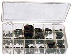 Precision Brand - Key & Keyway Assortments Type: Woodruff Keys Number of Pieces: 250 - Eagle Tool & Supply