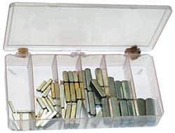 Precision Brand - Key & Keyway Assortments Type: Key Stock Number of Pieces: 58 - Eagle Tool & Supply