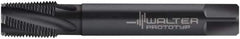 Walter-Prototyp - 1/2-14 NPT, 15° Helix, 5 Flutes, Modified Bottoming Chamfer, Oxide Finish, Cobalt, Spiral Flute Pipe Tap - Right Hand Flute, 11/16" Shank Diam, 1.024" Thread Length, 5/8" Square Size, Series A254602 - Eagle Tool & Supply