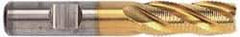 Niagara Cutter - 1-1/4" Diam, Fine Pitch, 4" LOC, 6 Flute Cobalt Roughing Square End Mill - Uncoated, 6-1/2" OAL, 1-1/4" Shank Diam, Single End, 30° Helix - Eagle Tool & Supply
