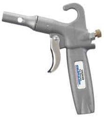 Guardair - 120 Max psi Safety Shield Safety Air Gun - 1/4 NPT, 2" Tube Length, Aluminum - Eagle Tool & Supply