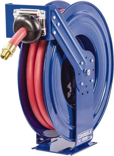 CoxReels - 75' Spring Retractable Hose Reel - 300 psi, Hose Included - Eagle Tool & Supply