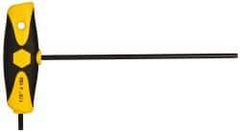 Wiha - 1/8" Hex, T-Handle Cushion Grip, Hex Key - 5-29/32" OAL, Inch System of Measurement - Eagle Tool & Supply