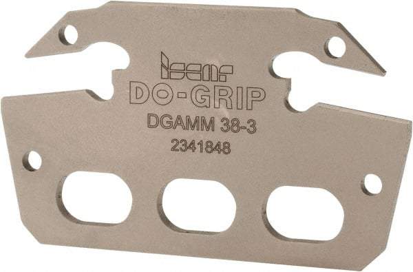 Iscar - 1-1/2" Blade Height, Neutral Cut, Indexable Cut-Off Blade - Eagle Tool & Supply
