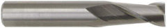 M.A. Ford - 25mm, 2 Flute, Single End, Solid Carbide, 1mm Corner Radius End Mill - 102mm OAL, 30° Helix, Right Hand Flute, 40mm LOC, Right Hand Cut - Eagle Tool & Supply