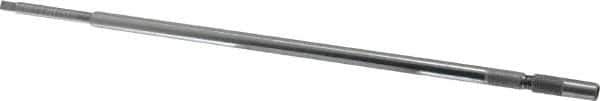 Made in USA - #0 to #6 Inch Tap, 9 Inch Overall Length, 1/4 Inch Max Diameter, Tap Extension - 0.141 Inch Tap Shank Diameter, 0.194 Inch Extension Shank Diameter, 0.152 Inch Extension Square Size, 7/8 Inch Tap Depth, Tool Steel - Eagle Tool & Supply