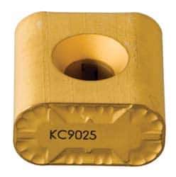 Kennametal - LNUX191940 S-WT5 Grade KC9025 Carbide Turning Insert - Al2O3/TiN Finish, 90° Rectangle, 10mm Thick, 5/32" Corner Radius - Eagle Tool & Supply