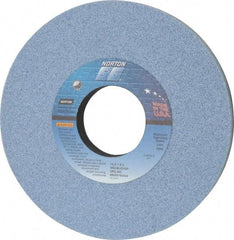 Norton - 10" Diam x 3" Hole x 1" Thick, G Hardness, 46 Grit Surface Grinding Wheel - Ceramic, Type 1, Coarse Grade, 2,485 Max RPM, Vitrified Bond, No Recess - Eagle Tool & Supply