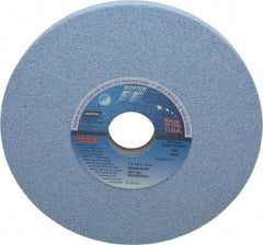 Norton - 7" Diam x 1-1/4" Hole x 1/2" Thick, G Hardness, 60 Grit Surface Grinding Wheel - Ceramic, Type 1, Medium Grade, 3,600 Max RPM, Vitrified Bond, No Recess - Eagle Tool & Supply
