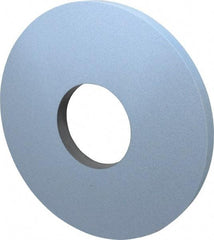 Norton - 14" Diam x 5" Hole x 1" Thick, I Hardness, 60 Grit Surface Grinding Wheel - Ceramic, Type 1, Medium Grade, 1,800 Max RPM, Vitrified Bond, No Recess - Eagle Tool & Supply