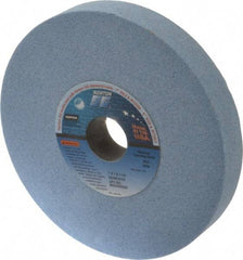 Norton - 7" Diam x 1-1/4" Hole x 1" Thick, K Hardness, 60 Grit Surface Grinding Wheel - Ceramic, Type 1, Medium Grade, 3,600 Max RPM, Vitrified Bond, No Recess - Eagle Tool & Supply