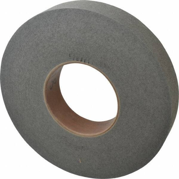 Norton - 12" Diam, 2" Face Width, 5" Center Hole, Fine Grade, Silicon Carbide Deburring Wheel - Convolute, Hard Density 9 Grade, 3,000 RPM - Eagle Tool & Supply